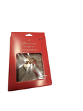 Martisor Trifoi Märzchen Charm Anhänger als Kleeblatt mit Steine aus Metall 2393