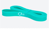 Qlife Fitnessbänder 15 kg Gymnastikbänder Premium Widerstandsschlaufenbände
