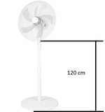 Kinzo Ventilator 45 w 120 cm vershidene farben
