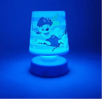 Nachtlämpchen Nachtlicht Kinder Lampe mit Farbwechsel Paw Patrol Blau 11 cm