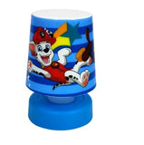 Nachtlämpchen Nachtlicht Kinder Lampe mit Farbwechsel Paw Patrol Blau 11 cm