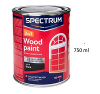 Spectrum 2-in-1 Holzlack Primer Finish Seidenglanz Verschiedene Farben 750 ml