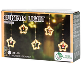 Lichtervorhang mit Figuren Weihnacht Lichterkette 125 LED Timer funktion Battery