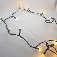 Weihnachts Deko Lichterkette 240 LED 20m lang für Innen und Außen warm weiß