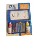 Kit mit Testflüssigkeit für Pool Wasser Koi Teich PH Chlor BR