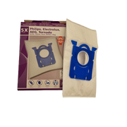 Universal-Staubsaugerbeutel Mikrofaser 5 Stk Philips Electrolux AEG Tornado AP01