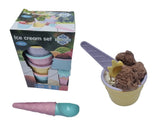 Eiscream set 9 tlg Küchen Ice Formen mit Löfflel