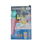 Eiscream set 9 tlg Küchen Ice Formen mit Löfflel