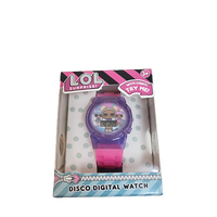 Armbanduhr Digital Farben Disco Light Uhr Kinder Jungenuhr LOL Puppen Kids