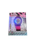 Armbanduhr Digital Farben Disco Light Uhr Kinder Jungenuhr LOL Puppen Kids