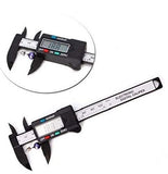 Digitaler Messschieber – Werckmann – Digital Caliper 150 mm Präzision Digital Electronic Edelstahl mit LCD-Display mit Batterie