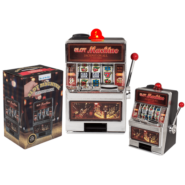 Spardose Spielautomat mit Klingel und LED