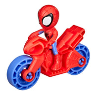 Spidey-Figur und Marvel Spiderman Amazing Freunds Disney Junior Hasbro