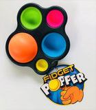 Fidget Poppers Pop It – Gesunder Umgang mit Stress und Angst Schwarz