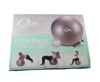 Gymnastikball Fitnessball Yogaball Q4Life mit Pumpe 65 cm  Tüv Geprüft