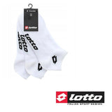 Lotto 3er-Pack Sneakers Socken Sneaker Socks Weiß Uni Große 35/38 39/42 43/46